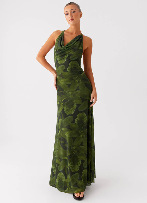 peppermayo Peppermayo Exclusive - Dahliana Maxi Dress - Tropic Floral