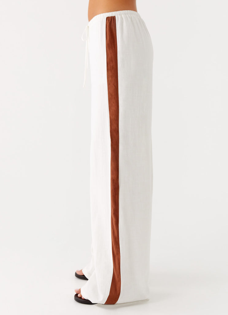 Peppermayo Peppermayo Exclusive - Dalida Linen Pants - Ivory