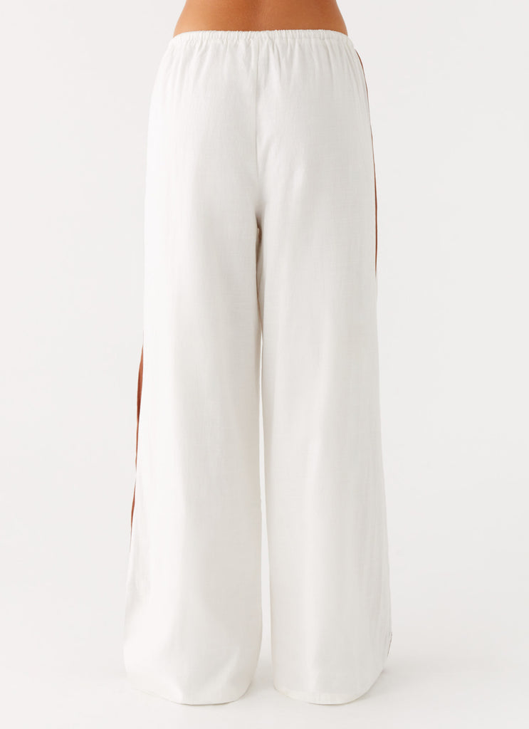 Peppermayo Peppermayo Exclusive - Dalida Linen Pants - Ivory
