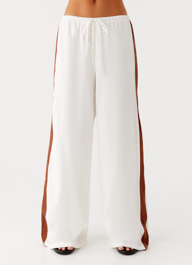 Peppermayo Peppermayo Exclusive - Dalida Linen Pants - Ivory