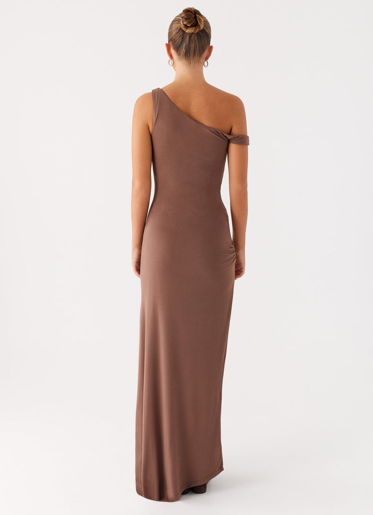Peppermayo Peppermayo Exclusive - Dalla Maxi Dress - Dark Chocolate