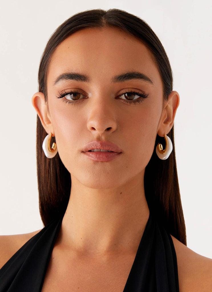 Peppermayo Peppermayo Exclusive - Danca Earrings - Pearl