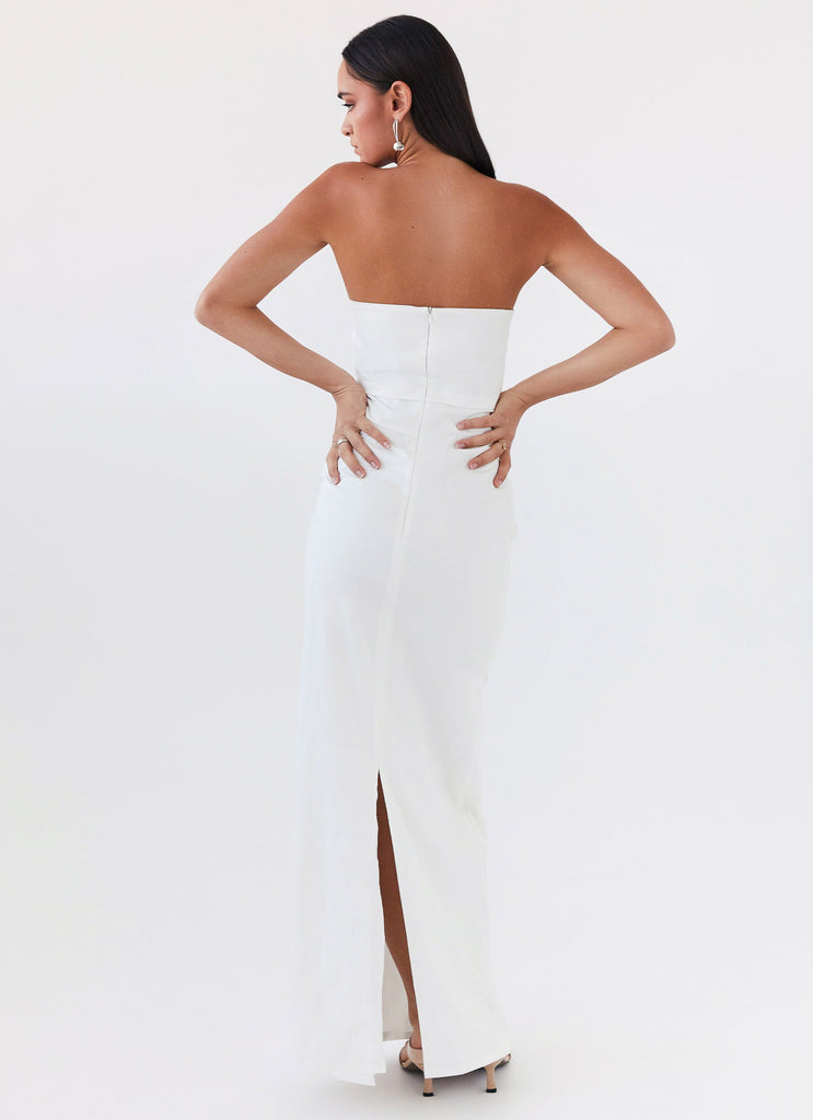 Peppermayo Peppermayo Exclusive - Danielle Strapless Maxi Dress - White