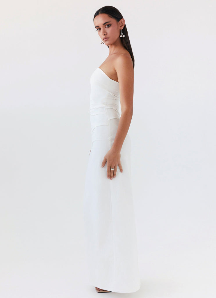 Peppermayo Peppermayo Exclusive - Danielle Strapless Maxi Dress - White