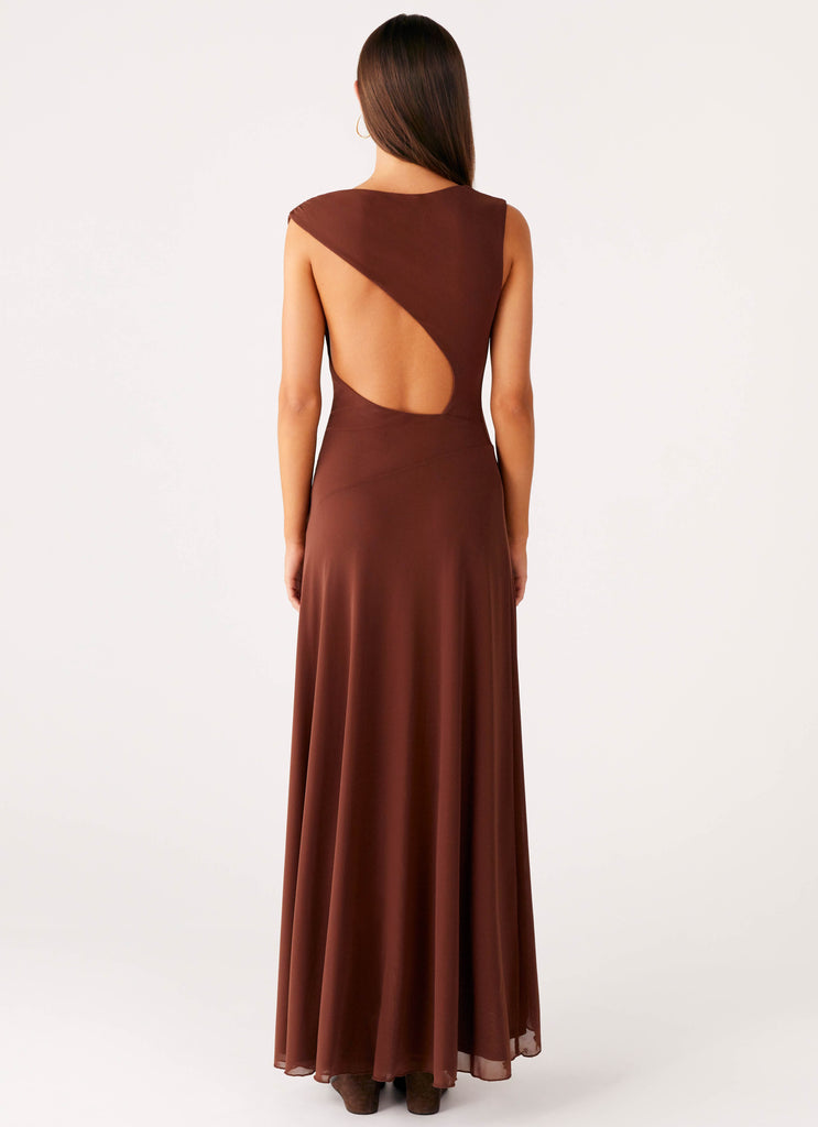 Peppermayo Peppermayo Exclusive - Danika Maxi Dress - Chocolate