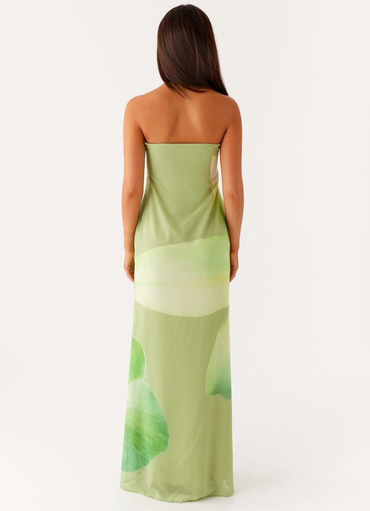 Peppermayo Peppermayo Exclusive - Darcy Maxi Dress - Green Floral