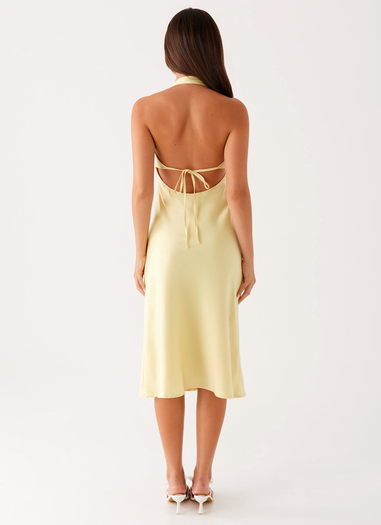 Peppermayo Peppermayo Exclusive - Davies Midi Dress - Yellow