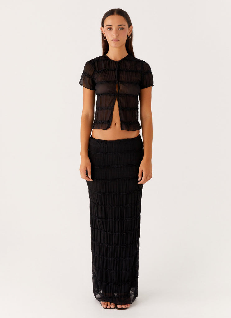 Peppermayo Peppermayo Exclusive - Daydreaming Top - Black