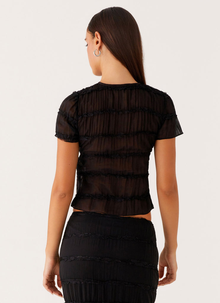Peppermayo Peppermayo Exclusive - Daydreaming Top - Black