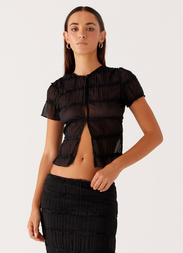 peppermayo Peppermayo Exclusive - Daydreaming Top - Black