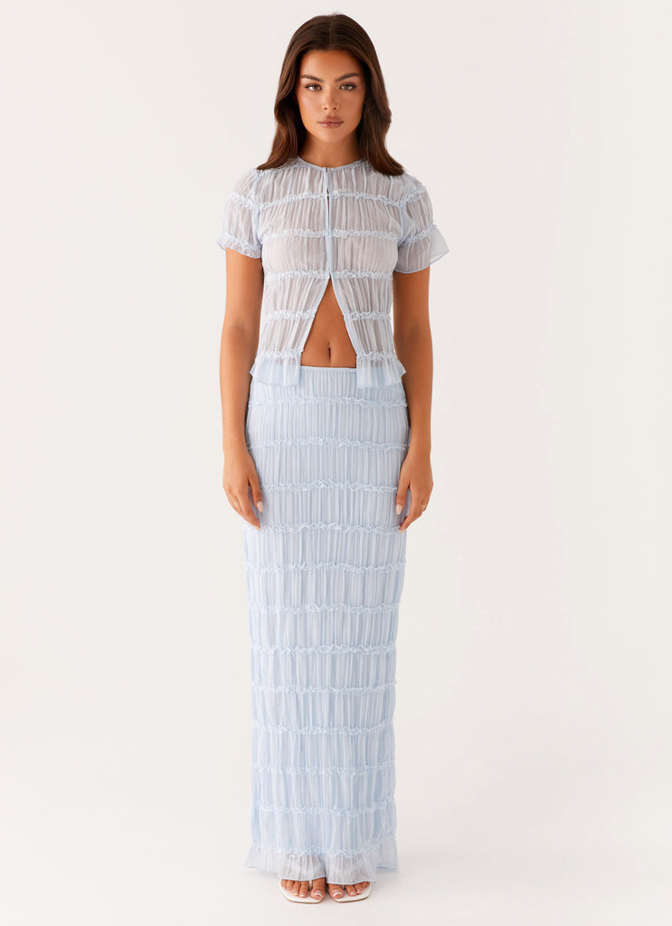 Peppermayo Peppermayo Exclusive - Daydreaming Top - Blue