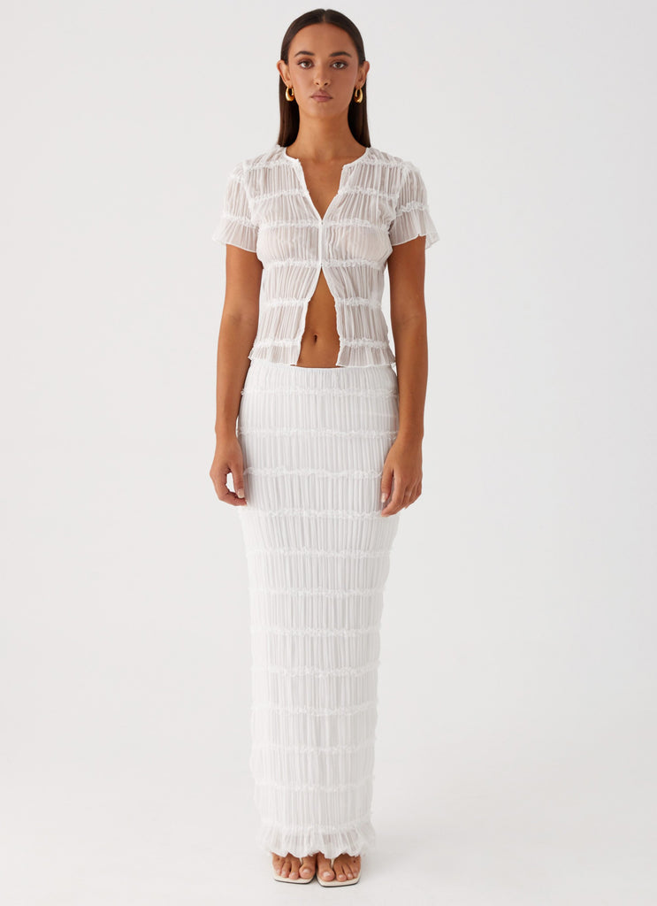 Peppermayo Peppermayo Exclusive - Daydreaming Top - White