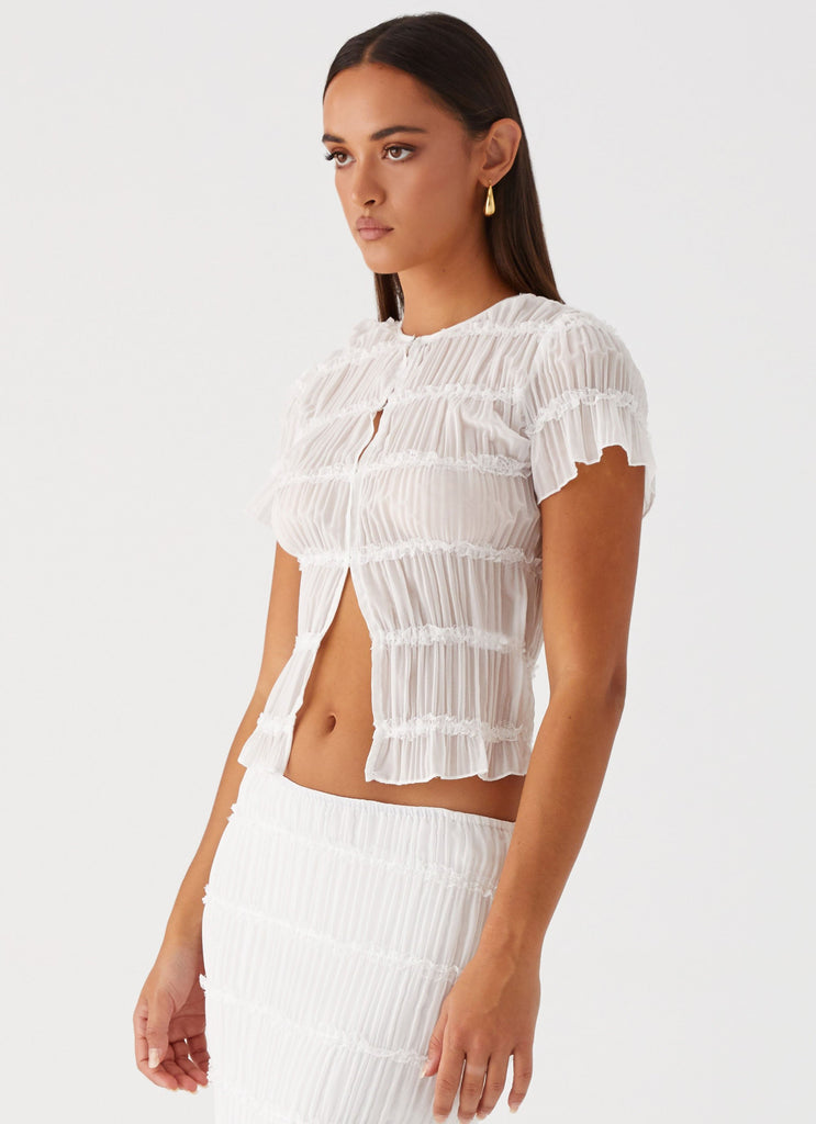 Peppermayo Peppermayo Exclusive - Daydreaming Top - White