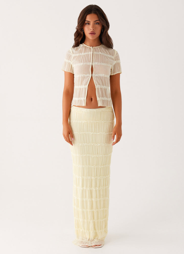 Peppermayo Peppermayo Exclusive - Daydreaming Top - Yellow
