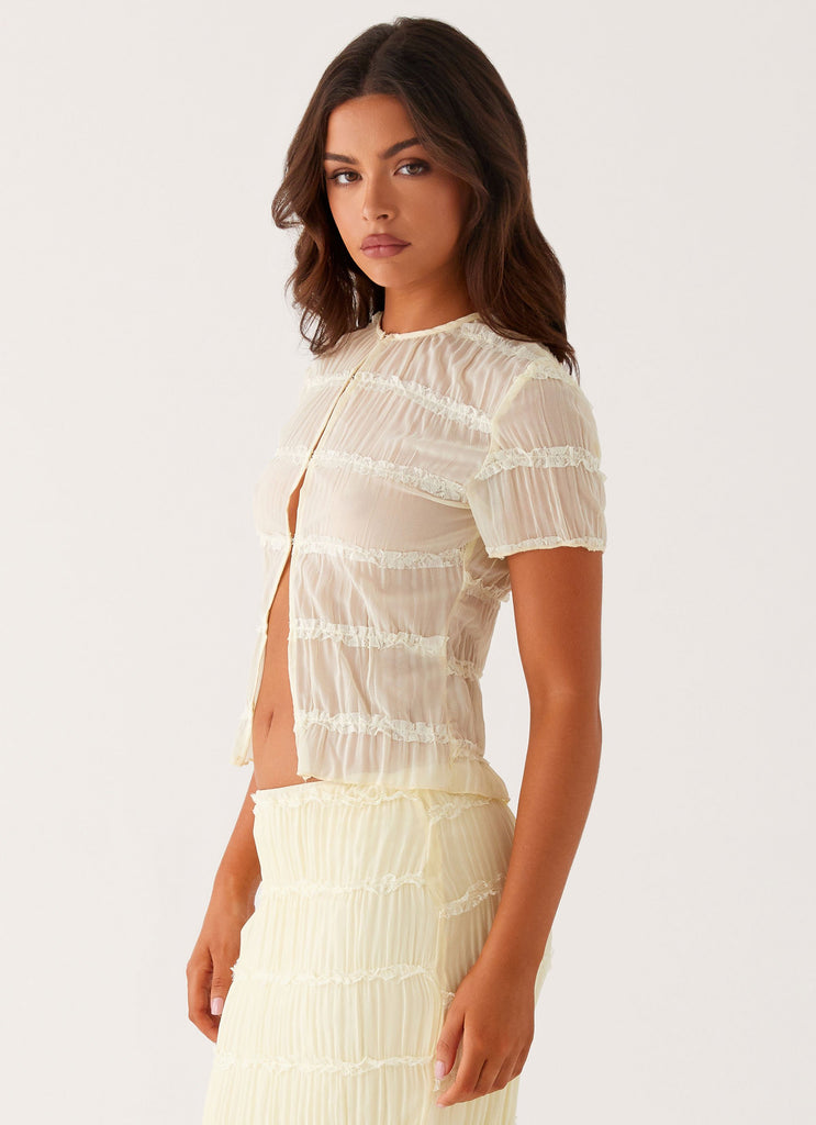 Peppermayo Peppermayo Exclusive - Daydreaming Top - Yellow