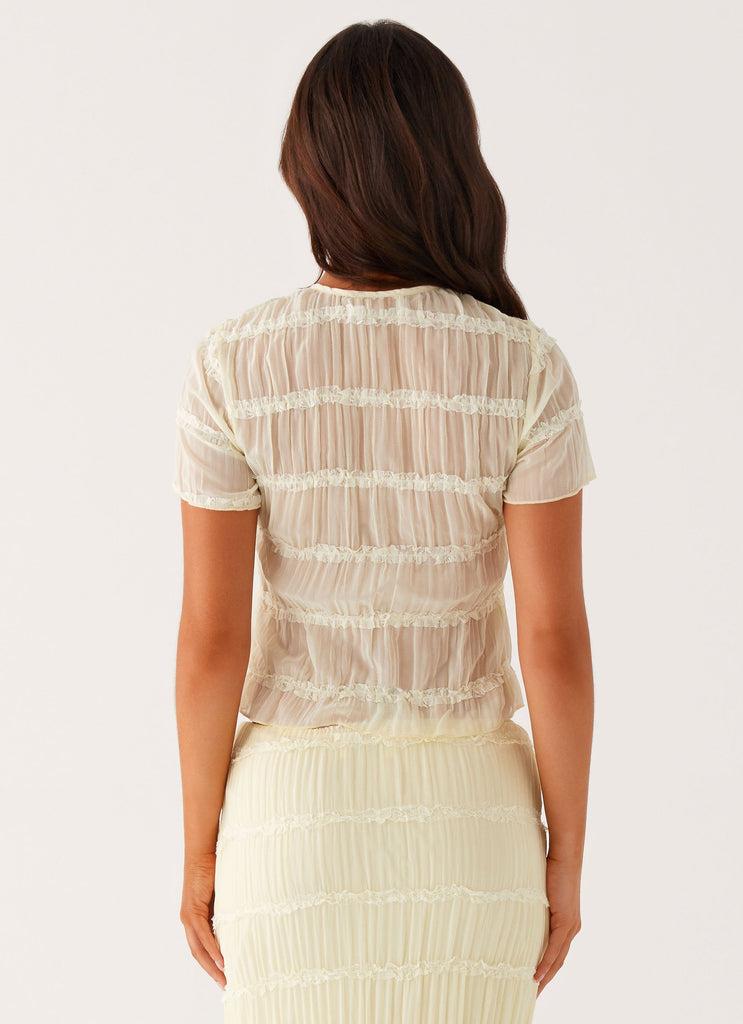 Peppermayo Peppermayo Exclusive - Daydreaming Top - Yellow