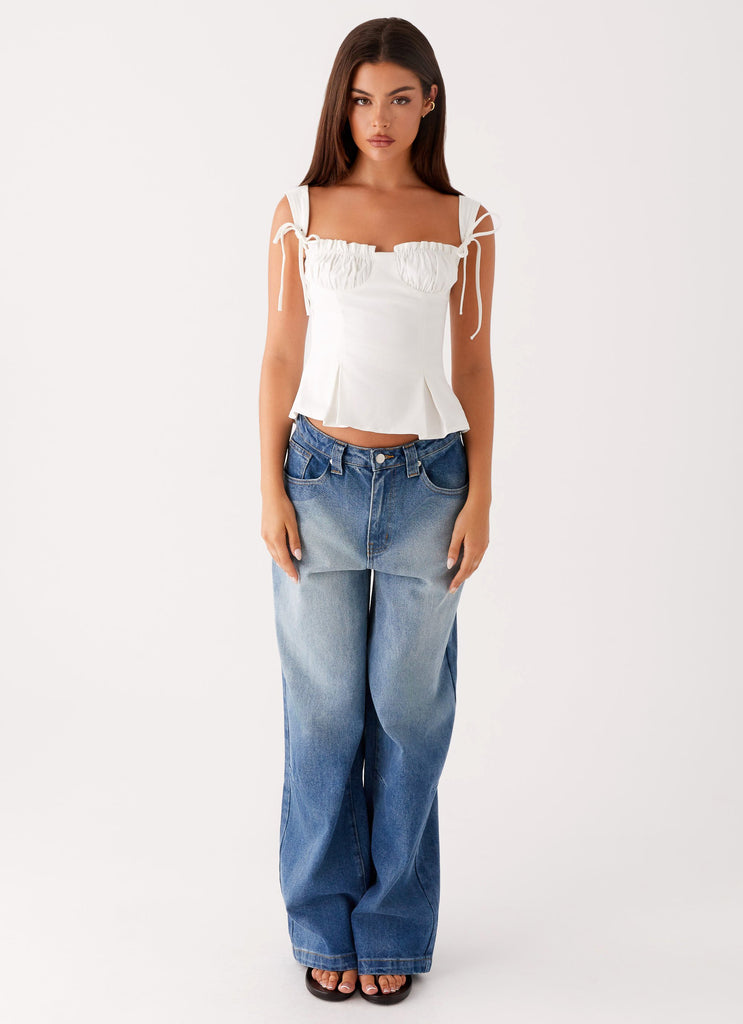 Peppermayo Peppermayo Exclusive - Daydreams Top - White