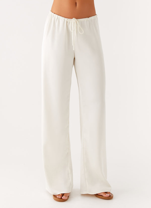 peppermayo Peppermayo Exclusive - Deacon Low Rise Pants - Butter