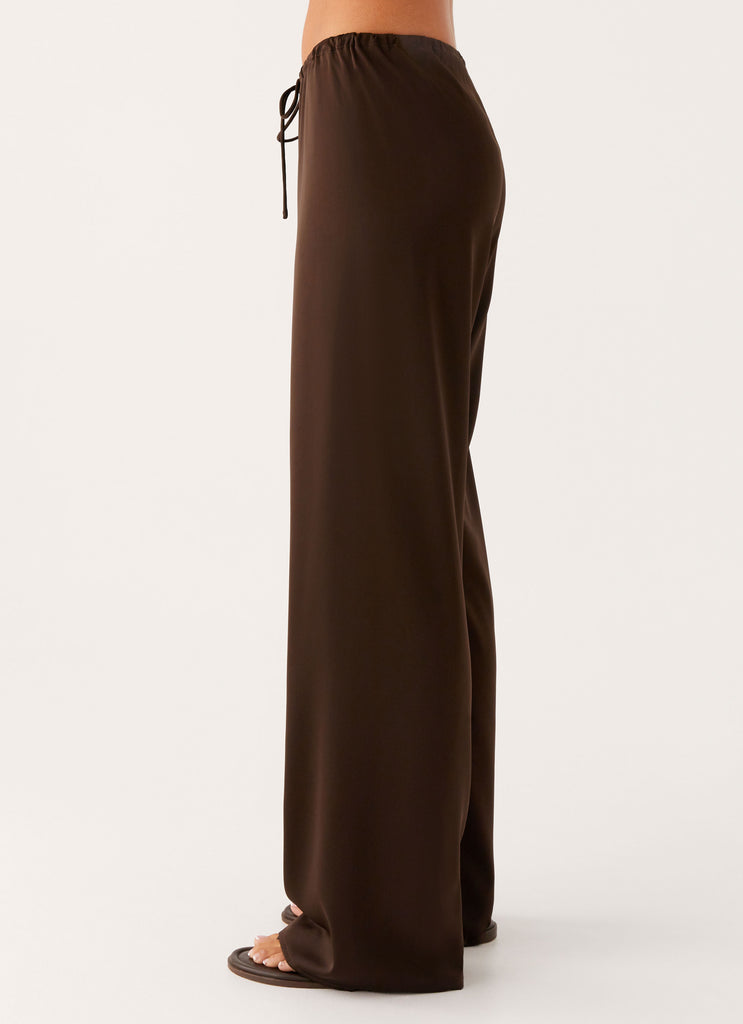 Peppermayo Peppermayo Exclusive - Deacon Low Rise Pants - Chocolate