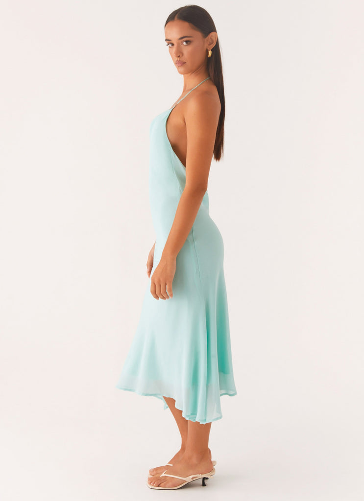 Peppermayo Peppermayo Exclusive - Deep Dive Midi Dress - Pale Blue