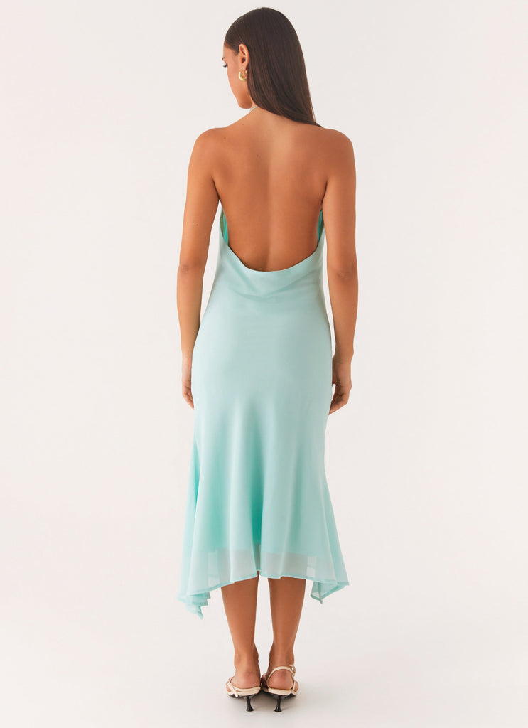 Peppermayo Peppermayo Exclusive - Deep Dive Midi Dress - Pale Blue