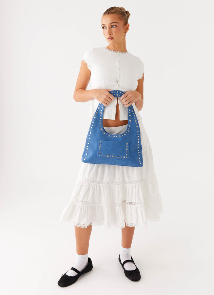 Peppermayo Peppermayo Exclusive - Delaney Shoulder Bag - Blue