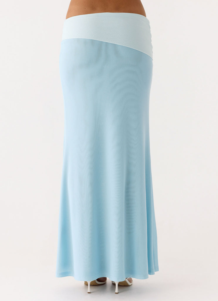 Peppermayo Peppermayo Exclusive - Delani Maxi Skirt - Blue