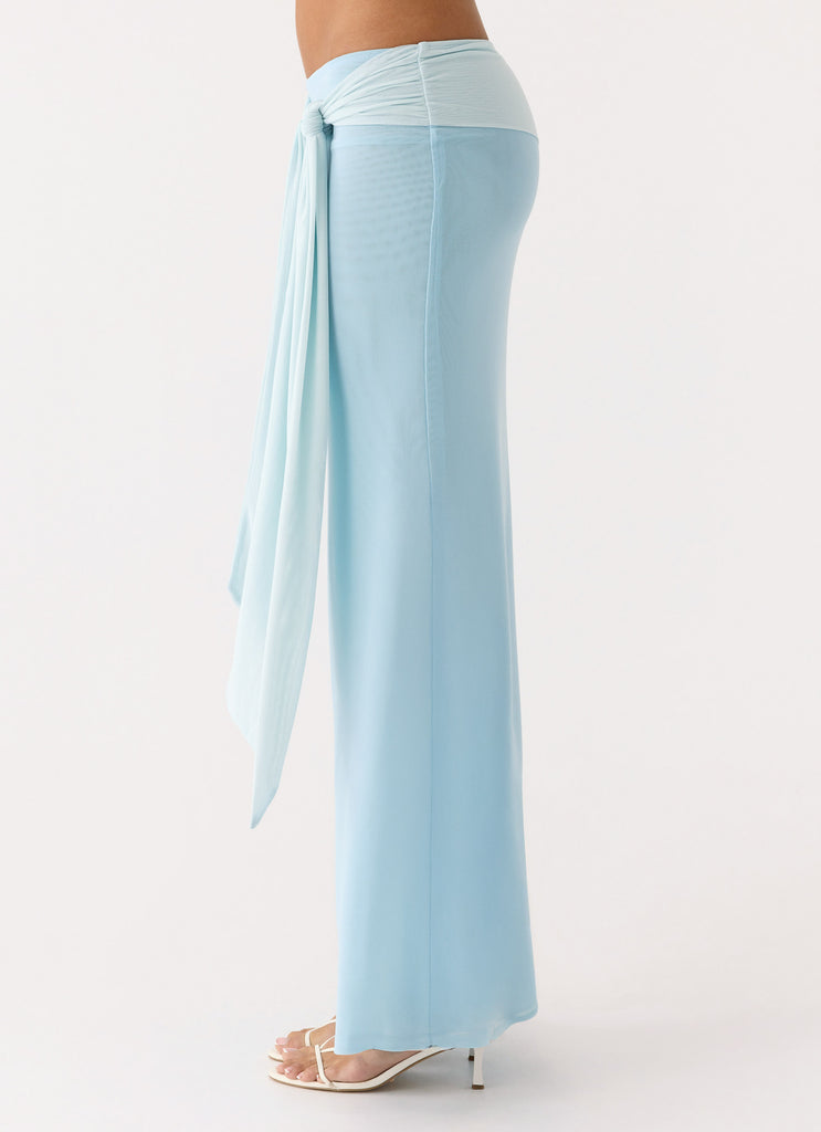 Peppermayo Peppermayo Exclusive - Delani Maxi Skirt - Blue