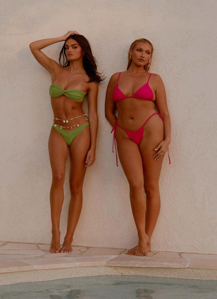 Peppermayo Peppermayo Exclusive - Delta Bikini Bottoms - Lime Green