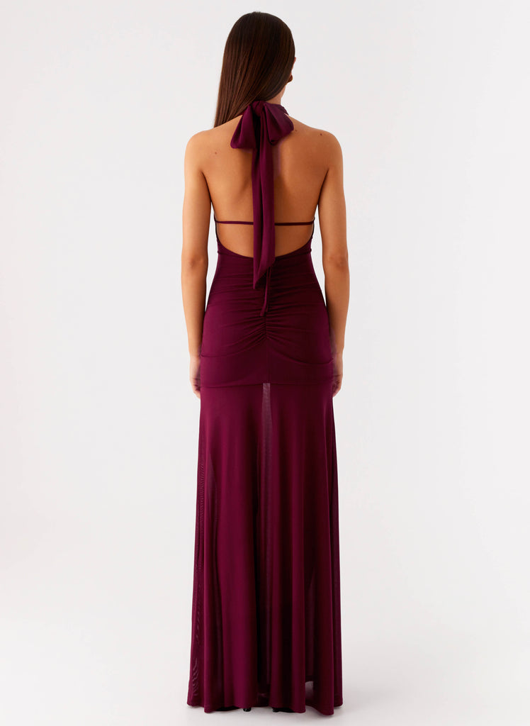 Peppermayo Peppermayo Exclusive - Deltina Maxi Dress - Boysenberry