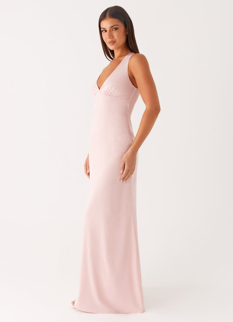 Peppermayo Peppermayo Exclusive - Desi Halterneck Maxi Dress - Pink