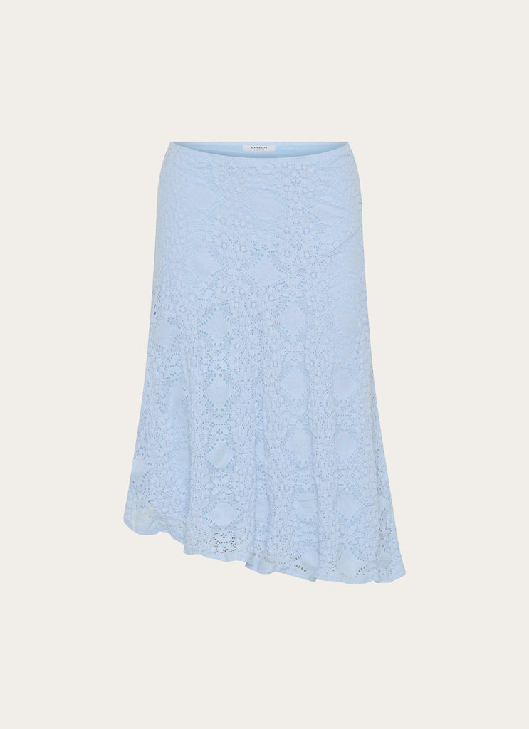 Peppermayo Peppermayo Exclusive - Diamond Sky Midi Skirt - Blue
