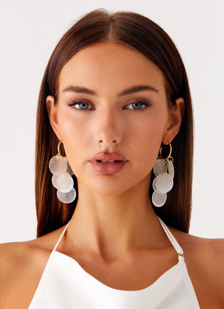 Peppermayo Peppermayo Exclusive - Disco Seas Earrings - Gold