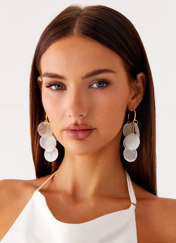 peppermayo Peppermayo Exclusive - Disco Seas Earrings - Gold