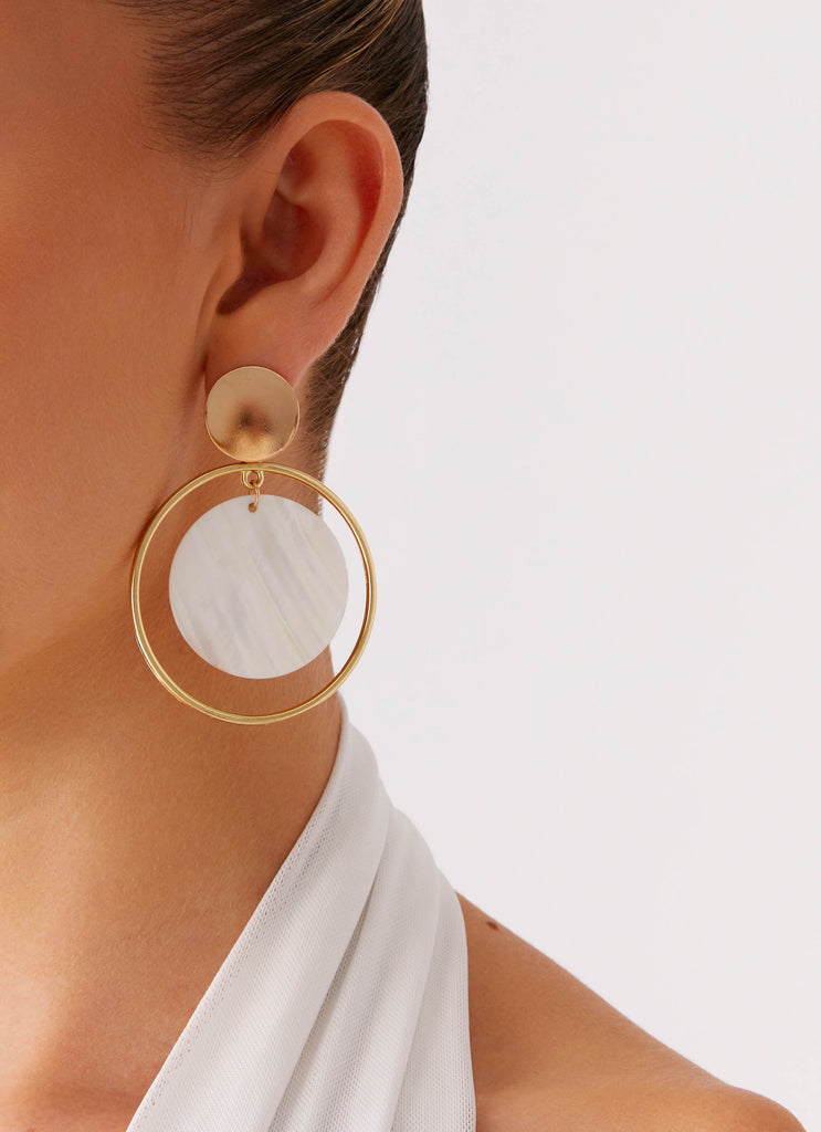 Peppermayo Peppermayo Exclusive - Dolce Vita Earrings - Gold