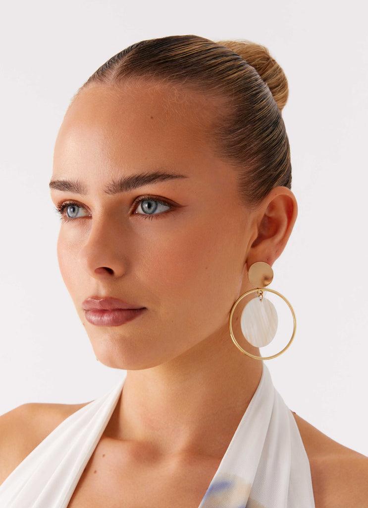 Peppermayo Peppermayo Exclusive - Dolce Vita Earrings - Gold