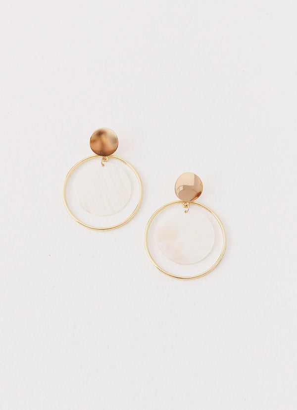 peppermayo Peppermayo Exclusive - Dolce Vita Earrings - Gold