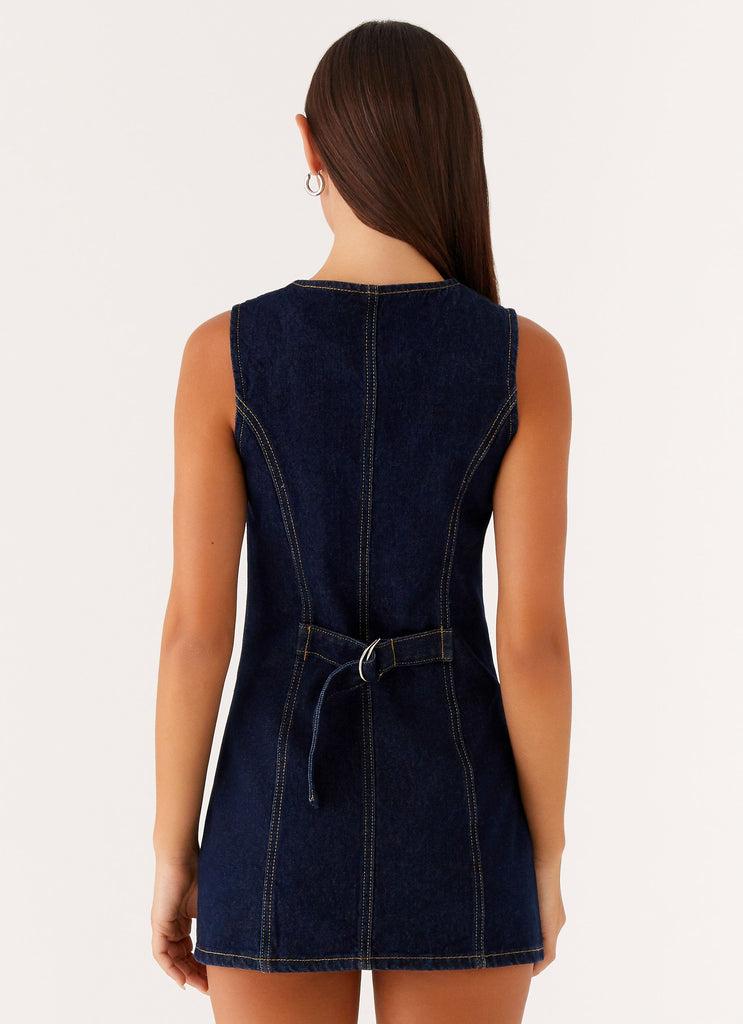 Peppermayo Peppermayo Exclusive - Dolton Mini Dress - Indigo