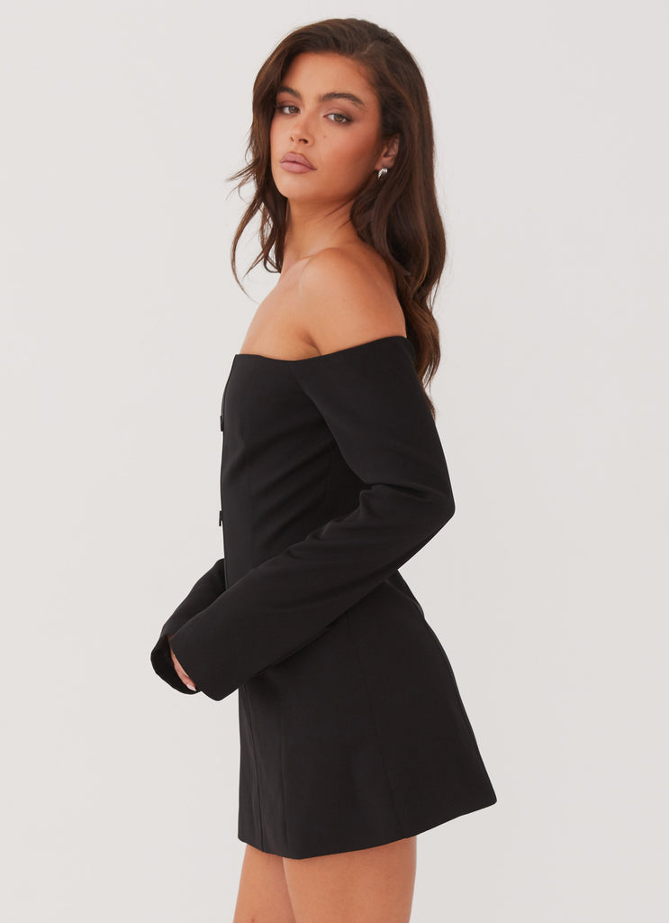 Peppermayo Peppermayo Exclusive - Dominique Blazer Mini Dress - Black
