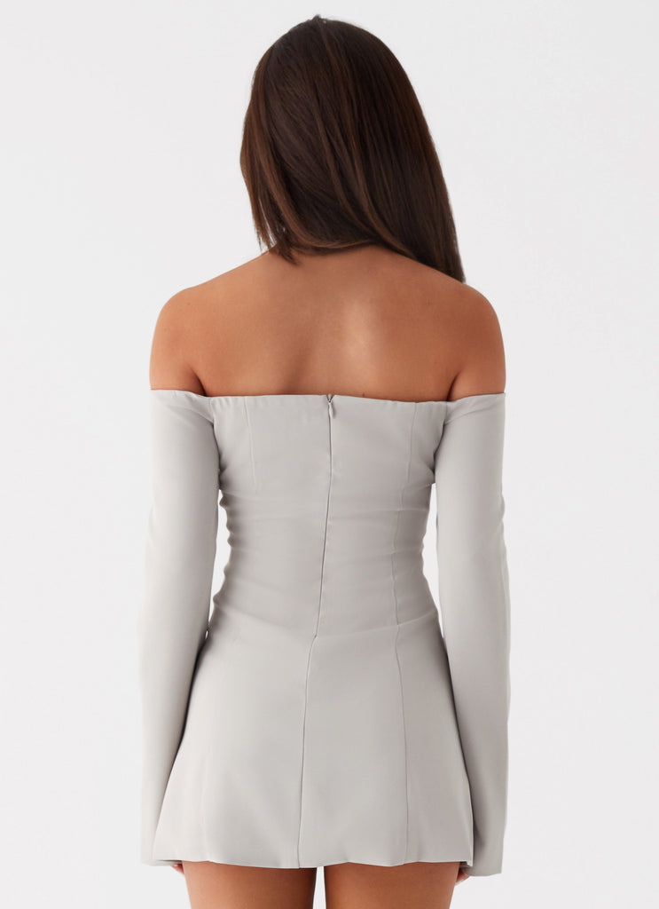 Peppermayo Peppermayo Exclusive - Dominique Blazer Mini Dress - Grey