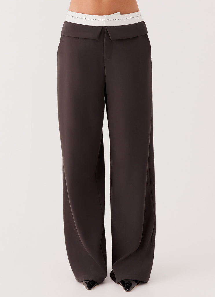 Peppermayo Peppermayo Exclusive - Don't Kill My Vibe Pants - Black