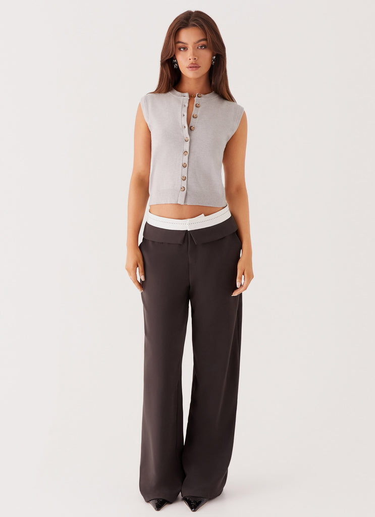 Peppermayo Peppermayo Exclusive - Don't Kill My Vibe Pants - Black