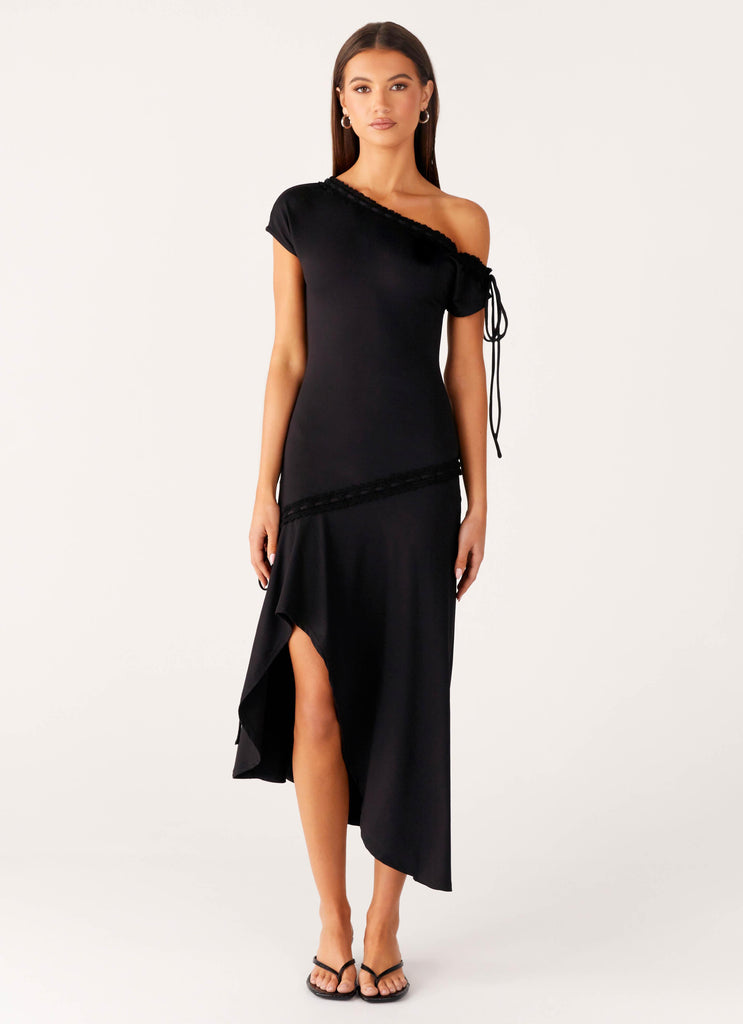 Peppermayo Peppermayo Exclusive - Downtown Midi Dress - Black