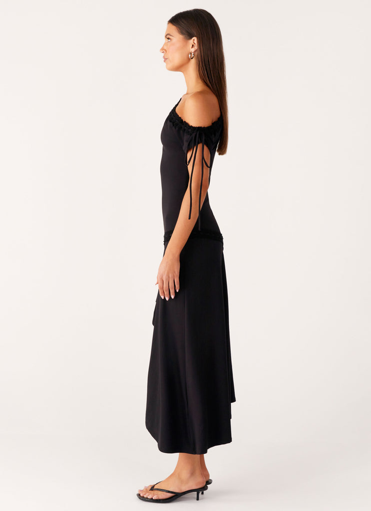 Peppermayo Peppermayo Exclusive - Downtown Midi Dress - Black