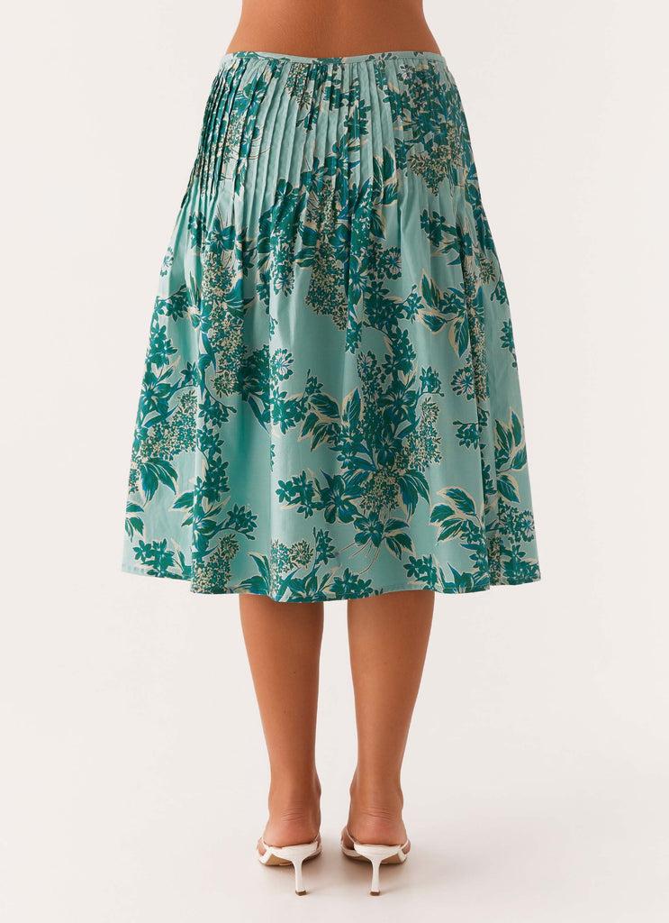 Peppermayo Peppermayo Exclusive - Dreamscape Midi Skirt - Cloud Nine Floral
