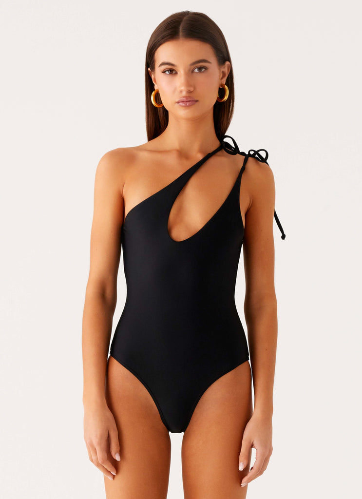 Peppermayo Peppermayo Exclusive - Drifted One Piece Swimsuit - Black