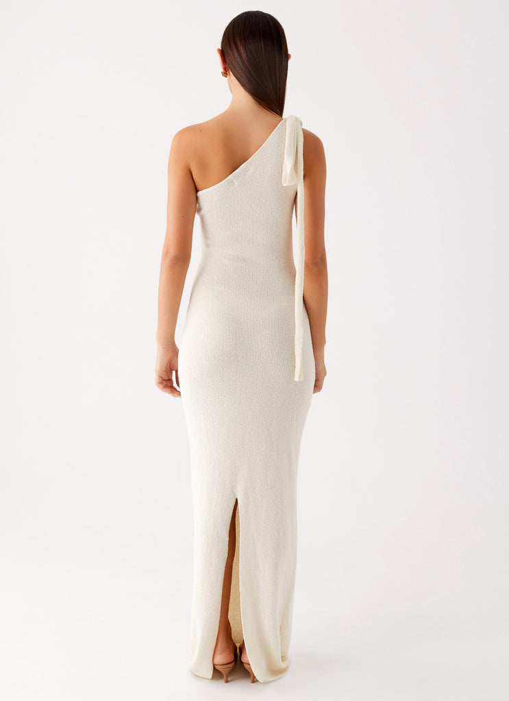 Peppermayo Peppermayo Exclusive - Easton Knit Maxi Dress - White