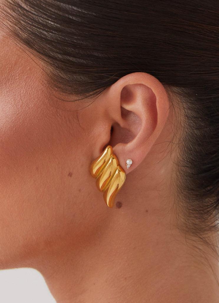 Peppermayo Peppermayo Exclusive - Eileen Earrings - Gold