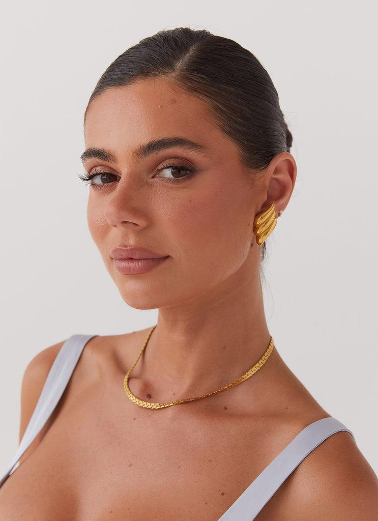 Peppermayo Peppermayo Exclusive - Eileen Earrings - Gold