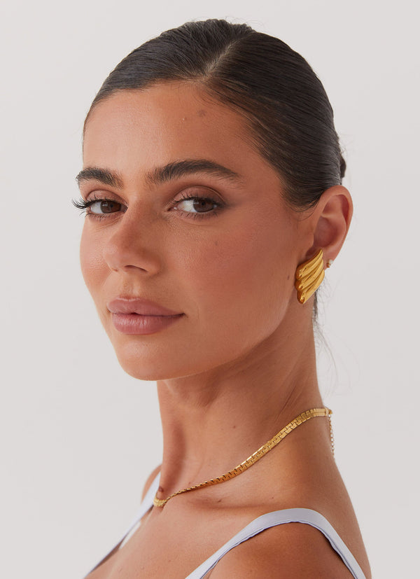 peppermayo Peppermayo Exclusive - Eileen Earrings - Gold